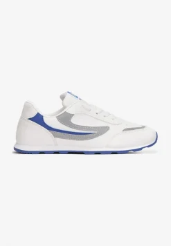 Biało-Niebieskie Buty Sportowe Regines