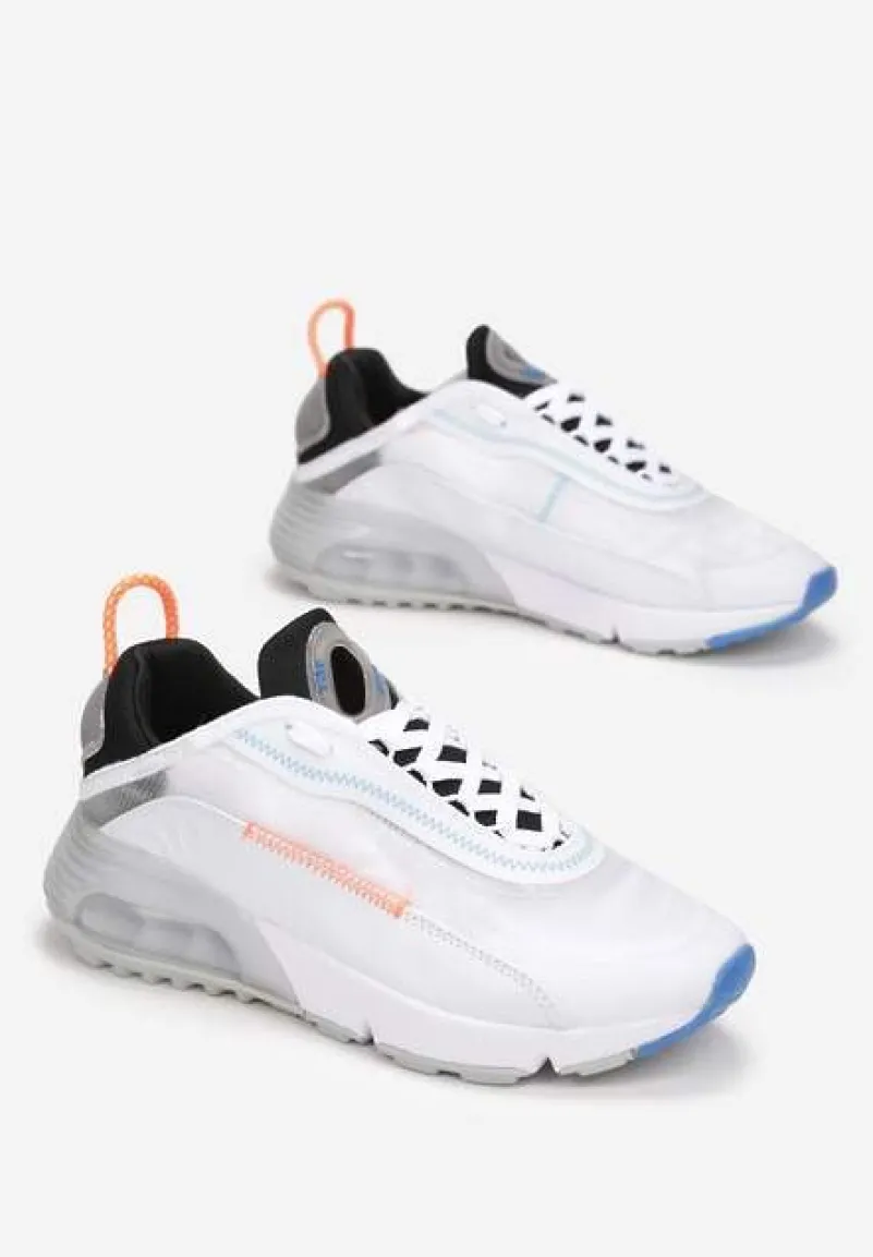 Biało-Szare Sneakersy Azama
