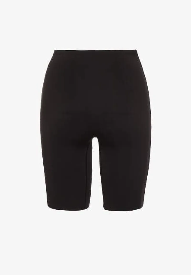 Czarna Bielizna modelująca Majtki Typu Szorty High Waist Liradelle