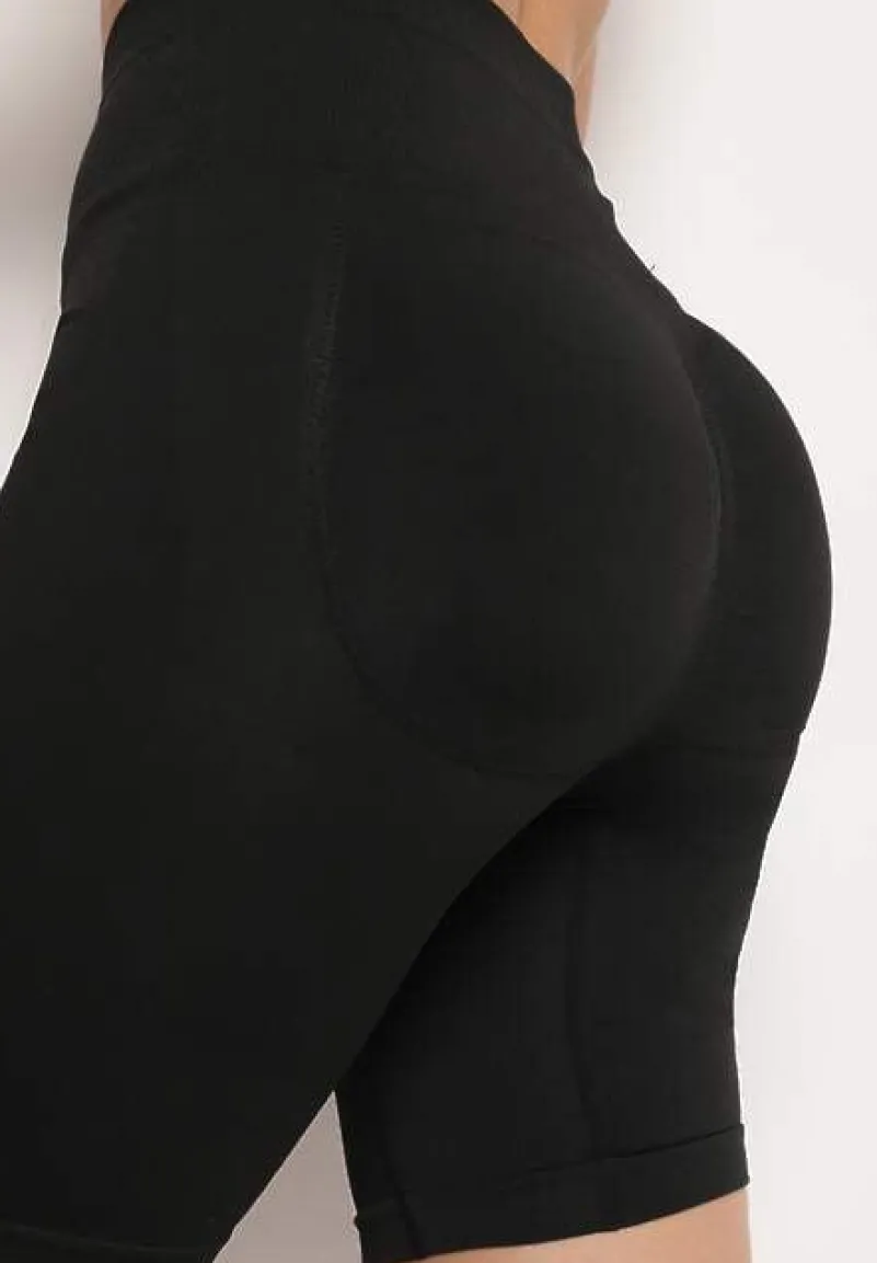 Czarne Majtki Modelujące High Waist Push-Up Gotavia