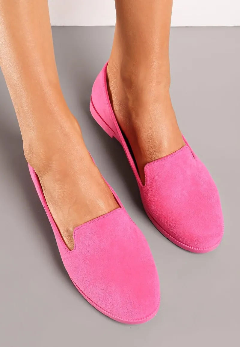 Fuksjowe Balerinki Typu Loafersy Daphikaia