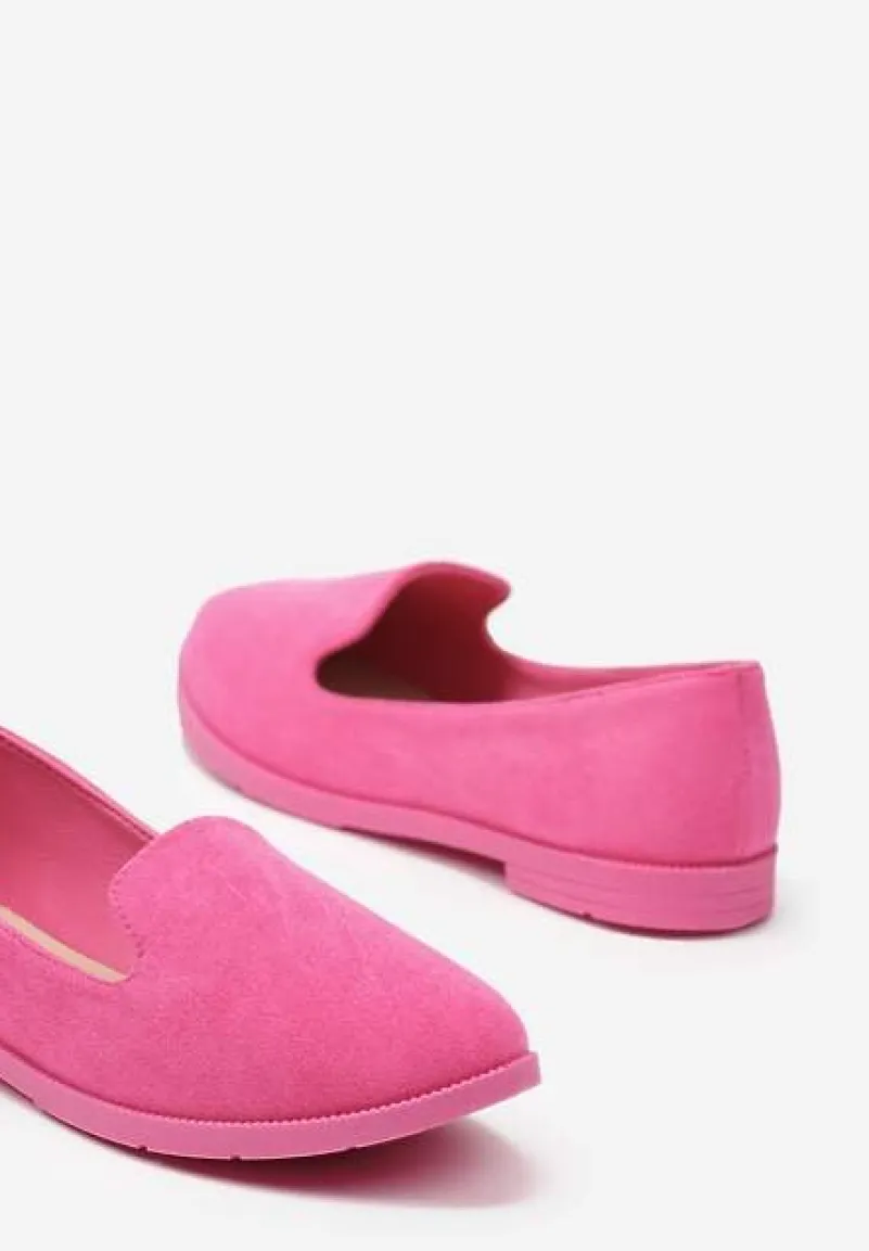 Fuksjowe Balerinki Typu Loafersy Daphikaia