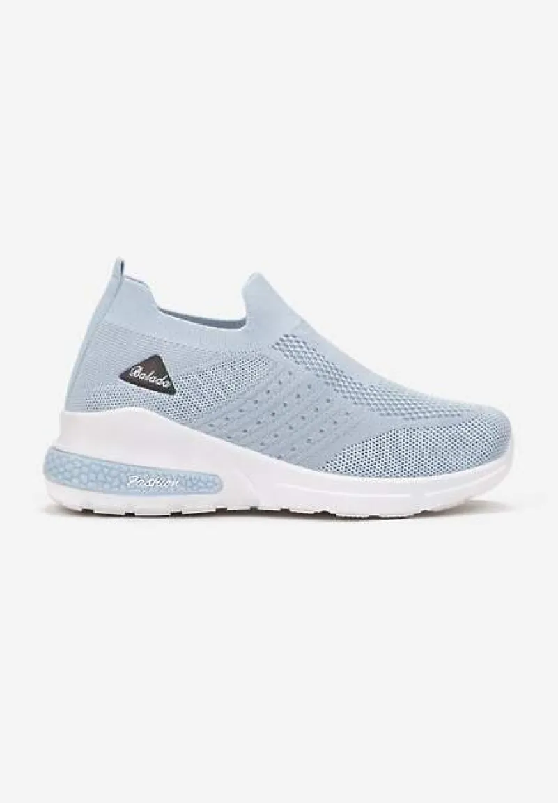 Jasnoniebieskie Buty Sportowe Amathane
