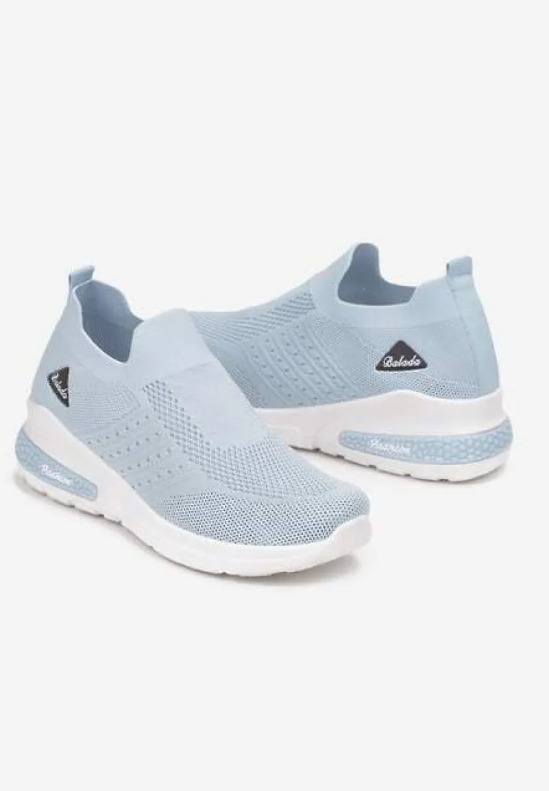 Jasnoniebieskie Buty Sportowe Amathane